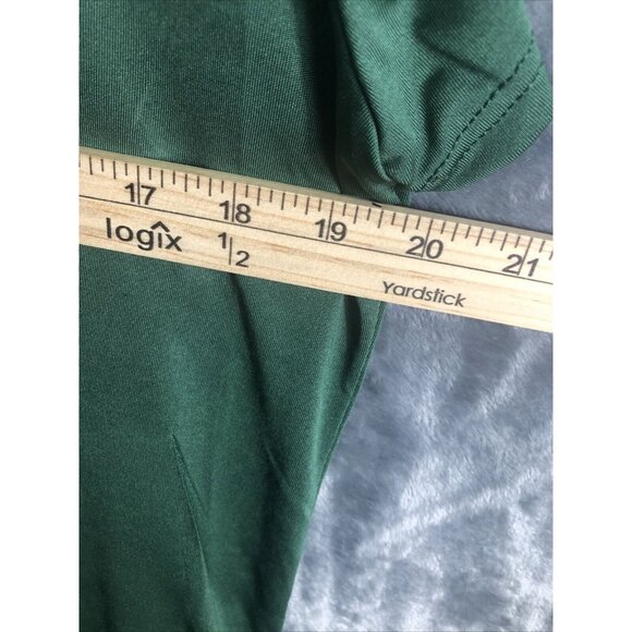 Women’s T-Shirt Natures Child Green Biker Shirt Size Large - Picture 7 of 7